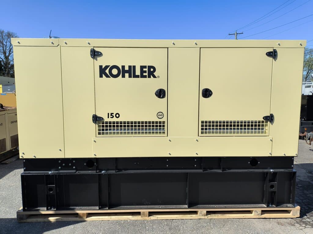 New 150 kW Kohler-Rehlko 150REOZJF Diesel Generator - Steel sound enclosure - EPA Tier 3 - Woodstock Power inventory photo