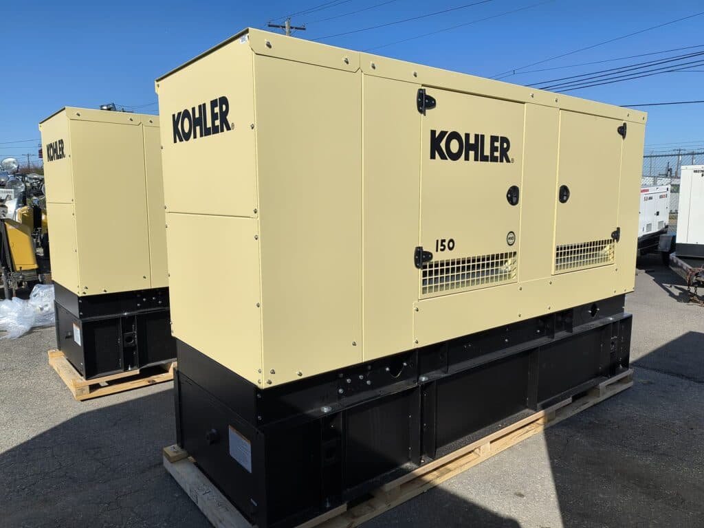 New 150 kW Kohler-Rehlko 150REOZJF Diesel Generator - Steel sound enclosure - EPA Tier 3 - Woodstock Power inventory photo