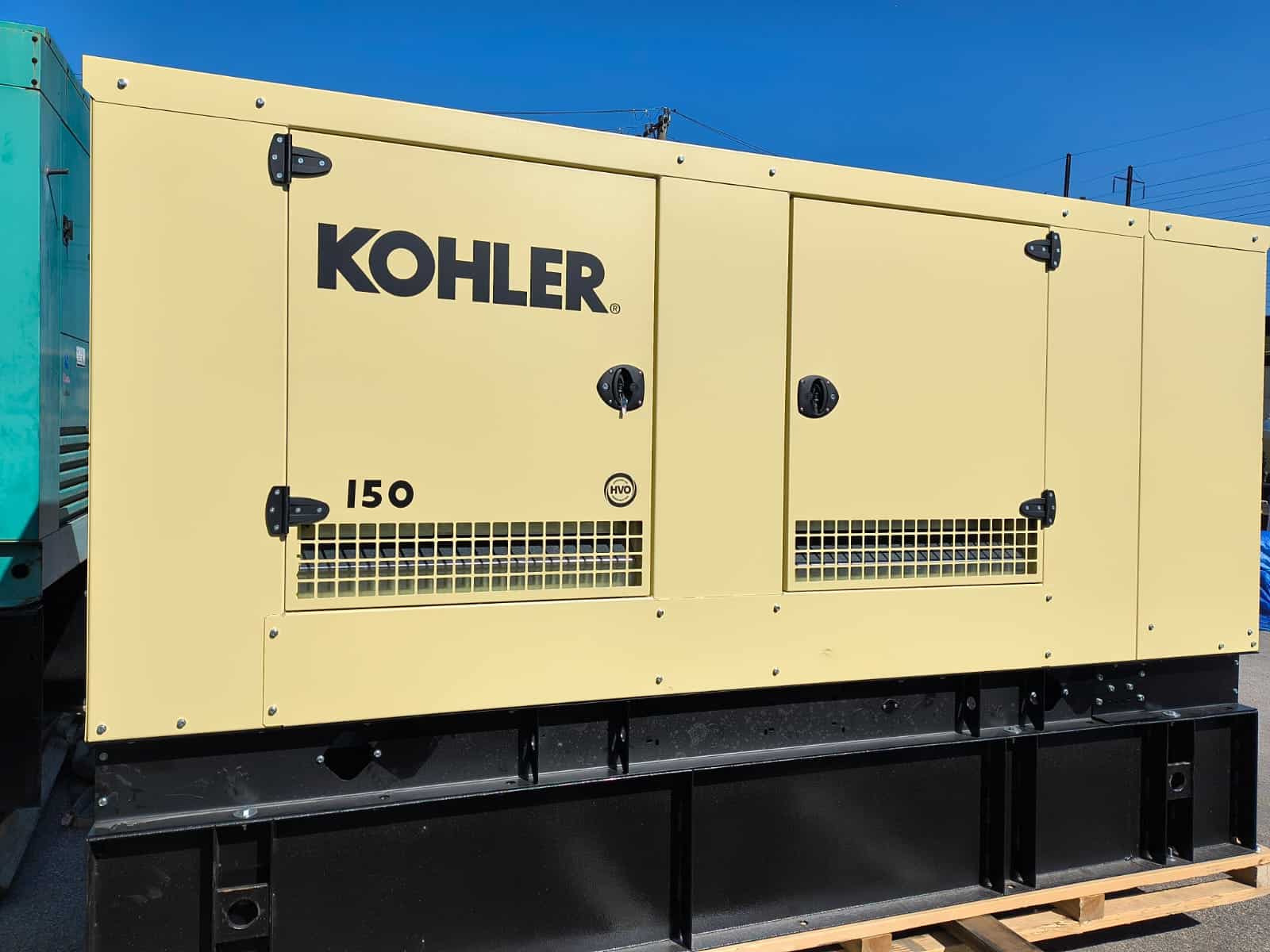 New 150 kW Kohler-Rehlko 150REOZJF Diesel Generator - Steel sound enclosure - EPA Tier 3 - Woodstock Power inventory photo