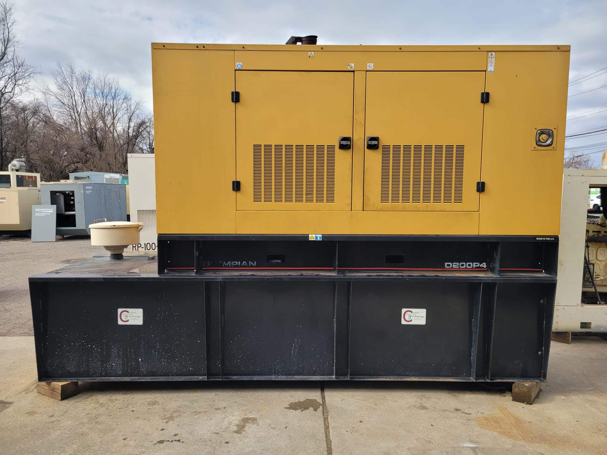 Used 200 kW Olympian D200P4 Diesel Generator