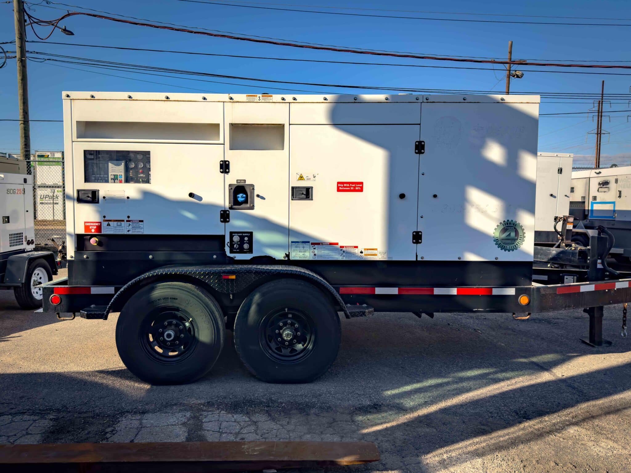 Used 150 kW Cummins C150D2RE Portable Diesel Generator - EPA Tier 4 Final