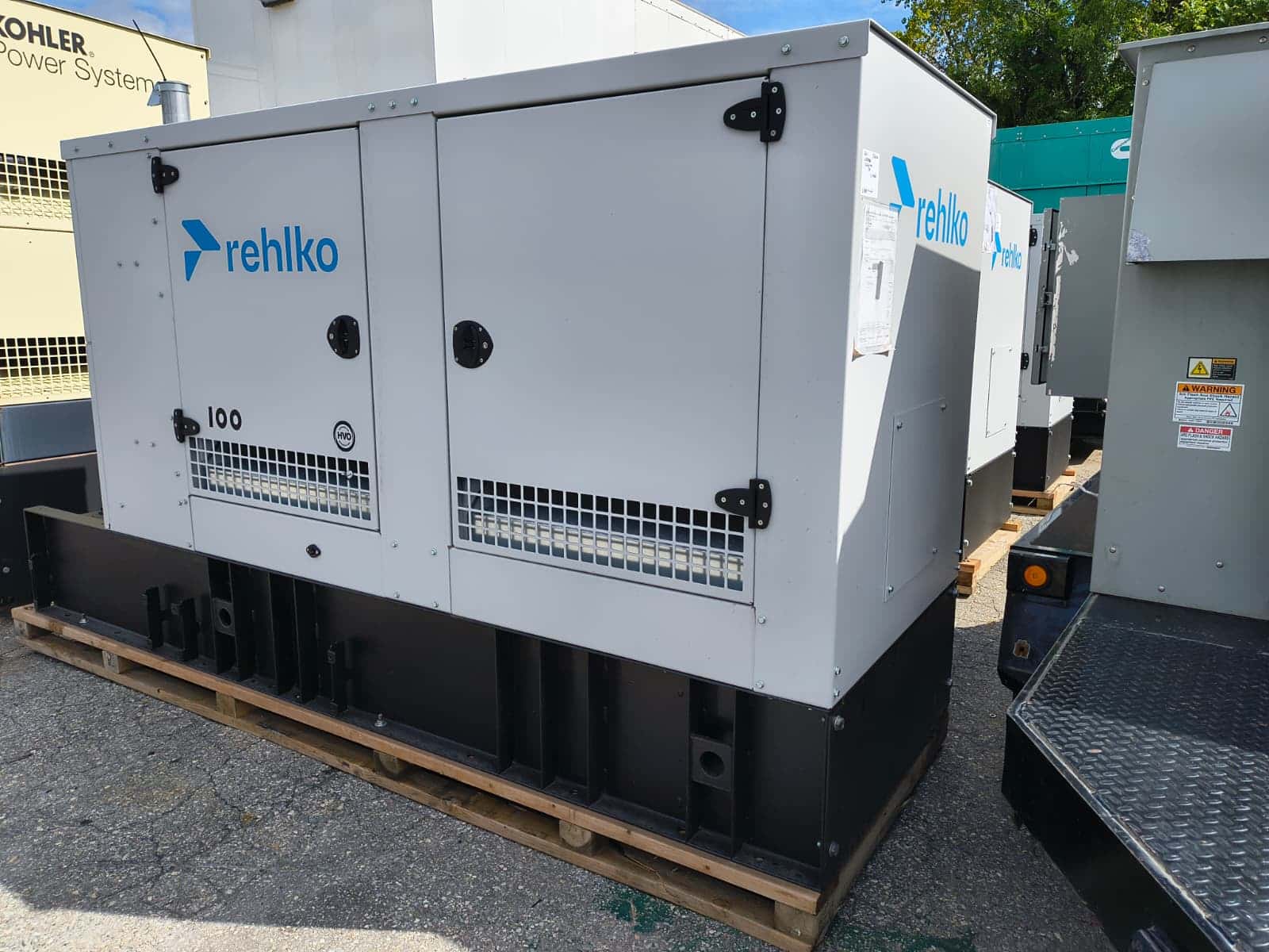 New 100 kW Kohler-Rehlko 100REOZJF Diesel Generator - EPA Tier 3
