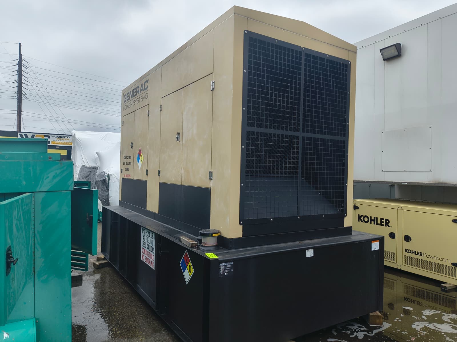 Used 600 kW Generac SD600 Diesel Generator