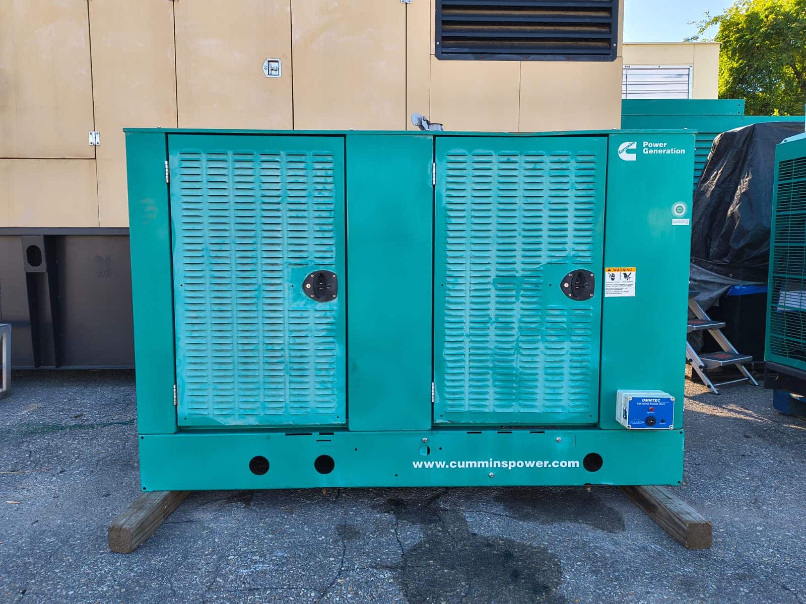 Used 80 kW Cummins DSFAE Diesel Generator - EPA Tier 3