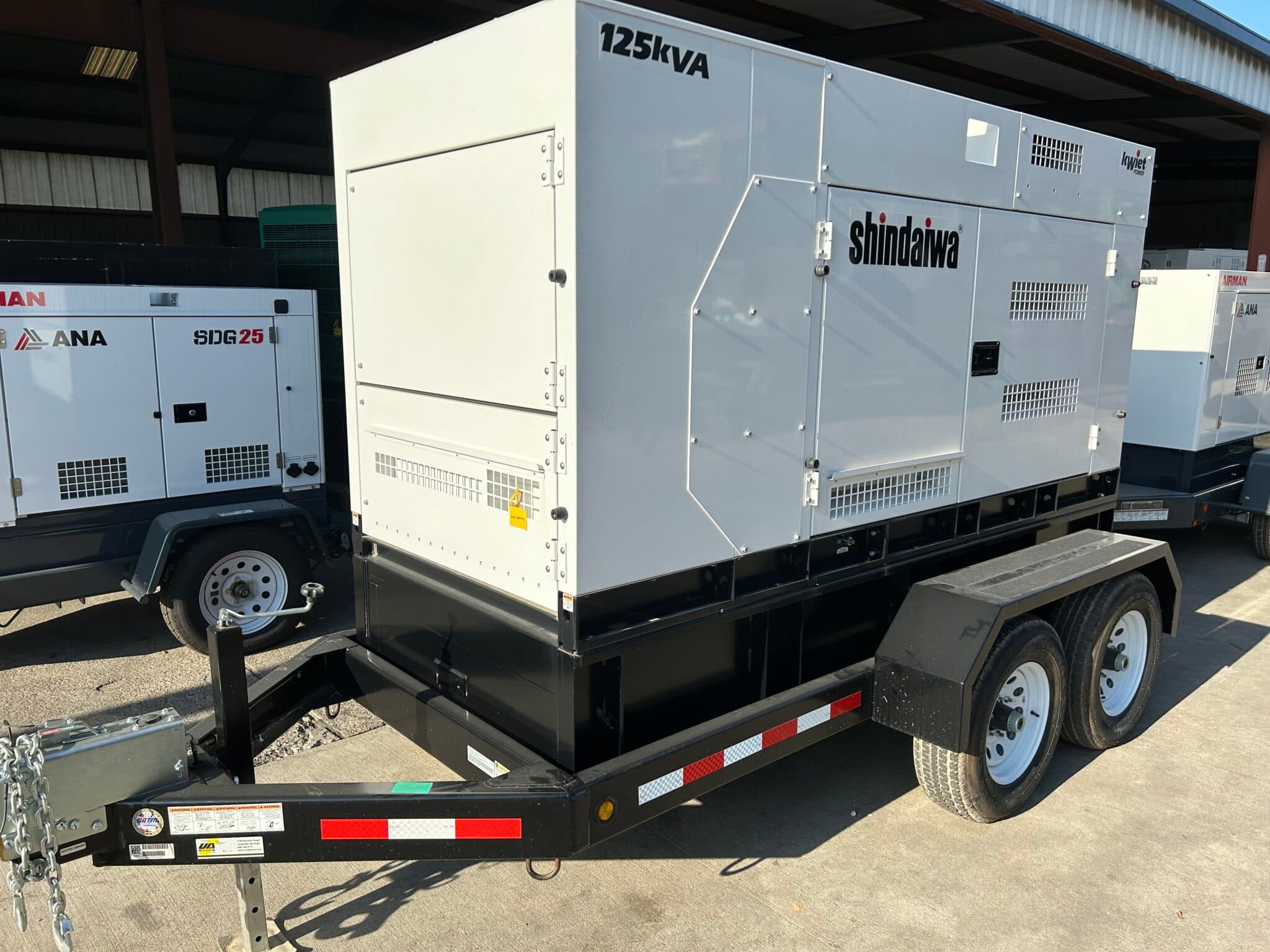 New Isuzu 4HK1-848407 100KW Tier 4 Diesel Generator Set - Depco Power Systems