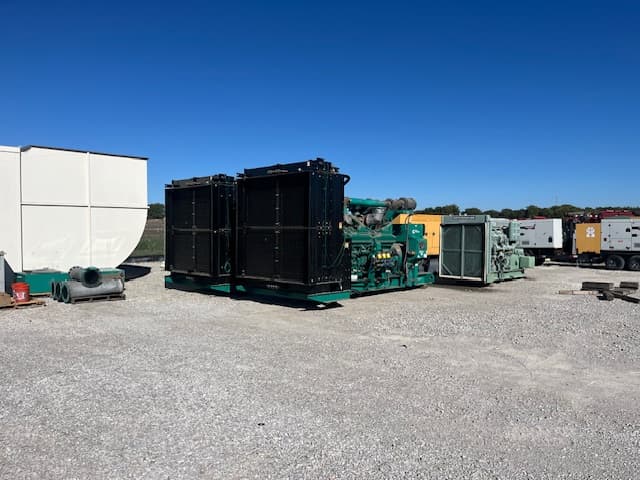 Good Used Cummins QSK60-G6 1750KW Tier 2 Diesel Generator Set - Depco Power Systems