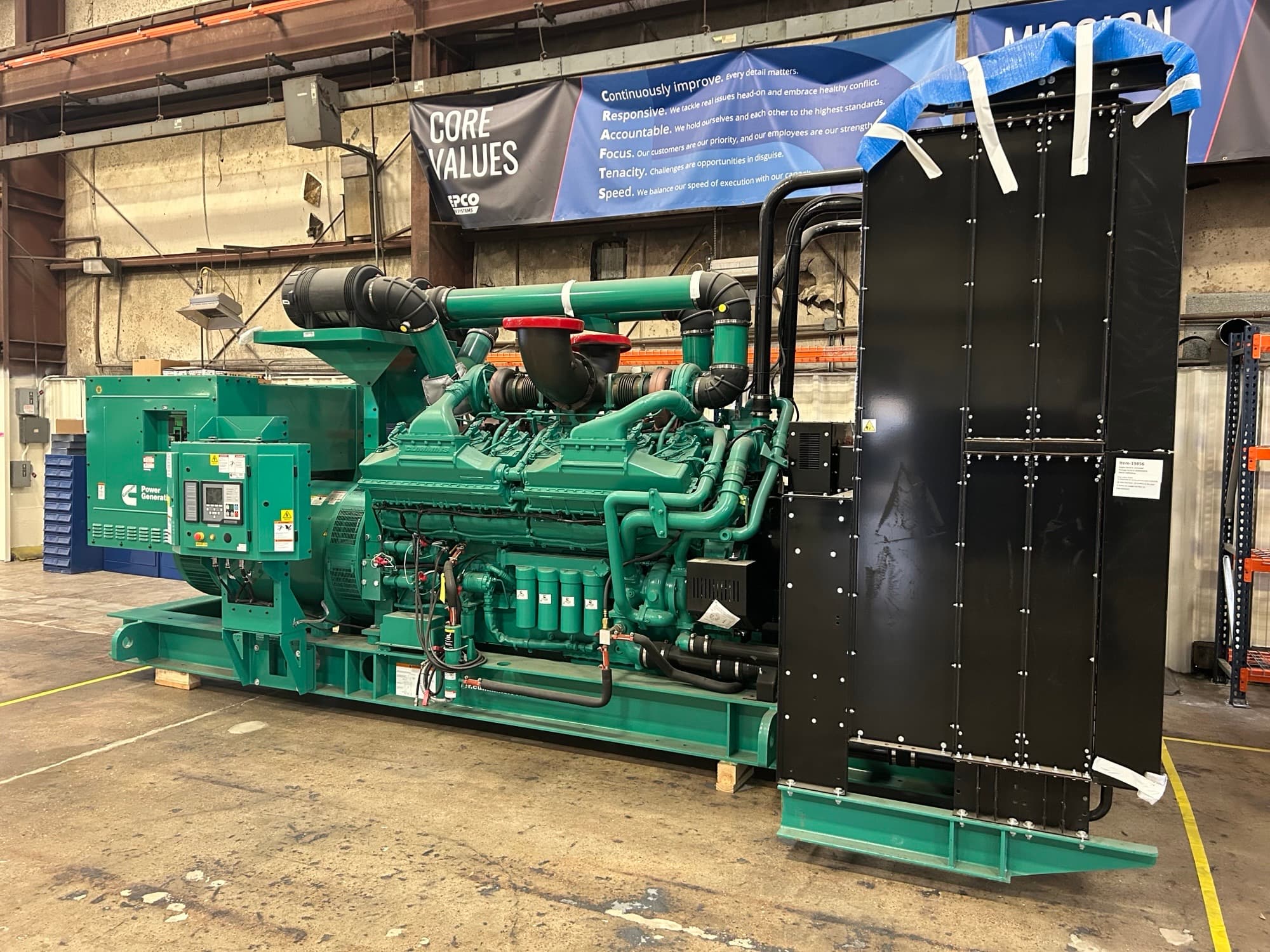 New Cummins QSK60-G6 1750KW Tier 2 Diesel Generator Set - Depco Power Systems - view 2