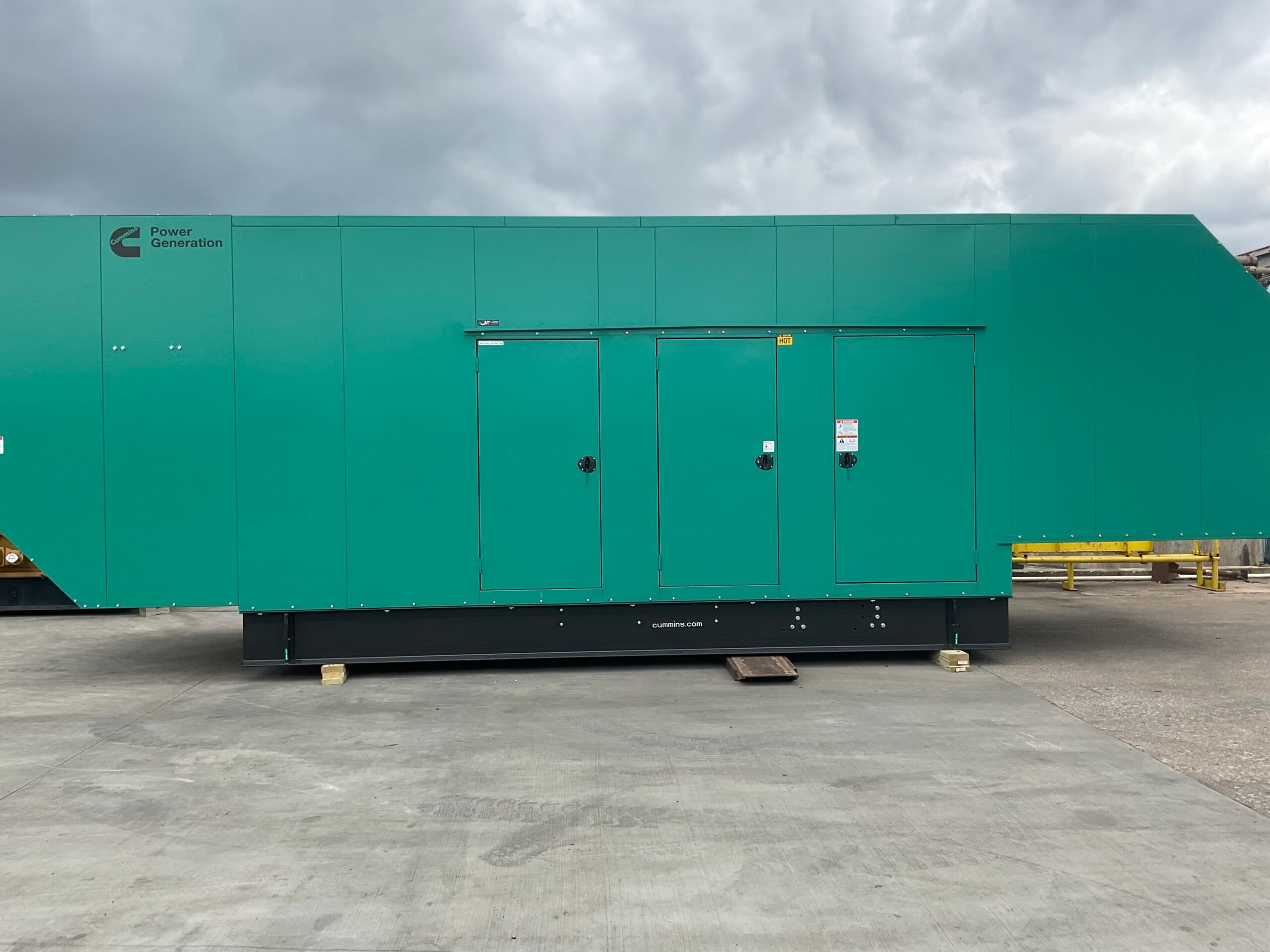 New Cummins GTA50E 750KW Natural Gas Generator Set - Depco Power Systems