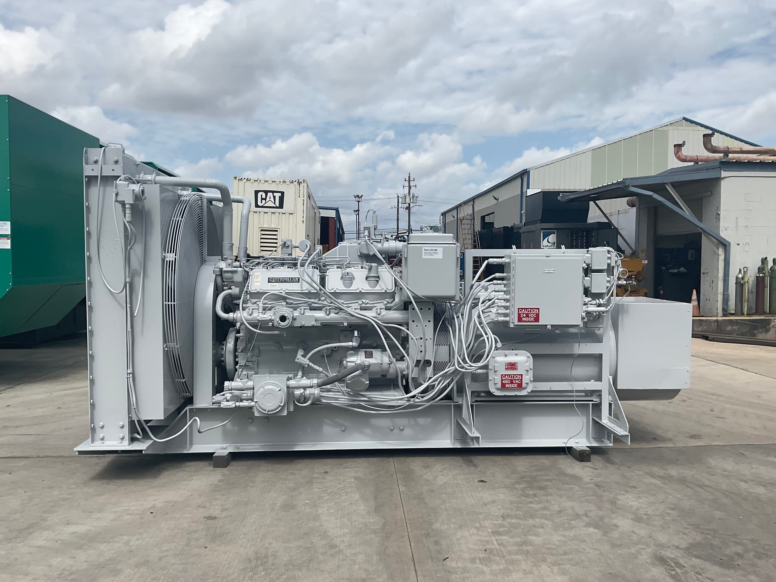 Used Caterpillar 3412DITA 500KW Diesel Generator Set - Depco Power Systems