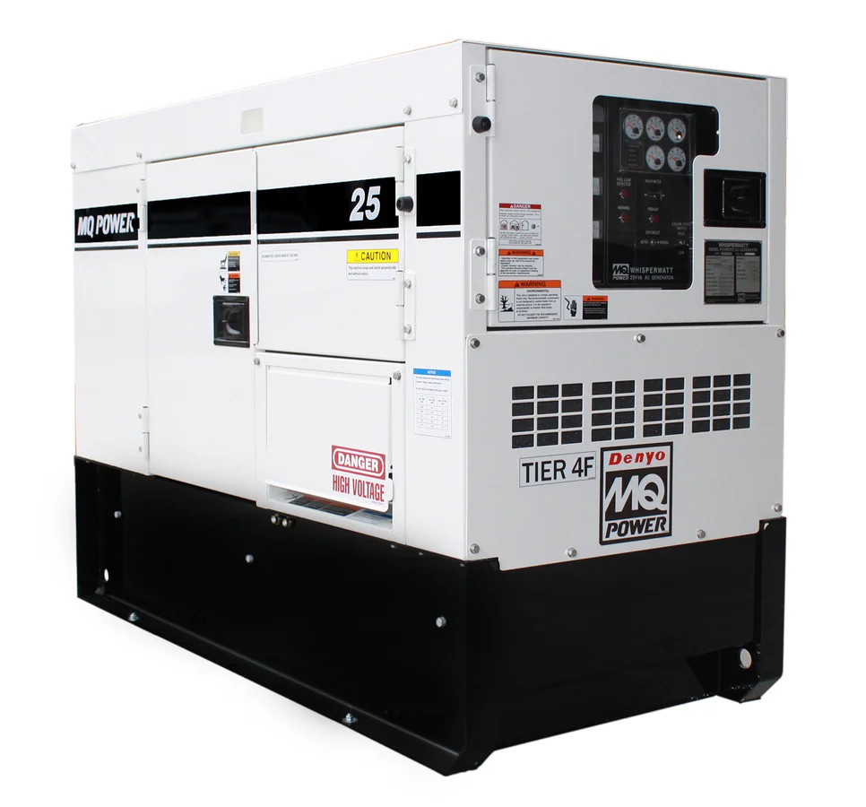 MQ Power DCA-25 WhisperWatt — 25 kVA Portable Diesel Specs | PowerGen